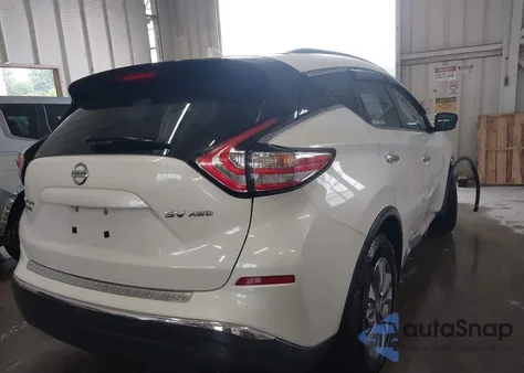 2017 Nissan Murano Sv из США, поврежденный, VIN 5N1AZ2MH0HN200795